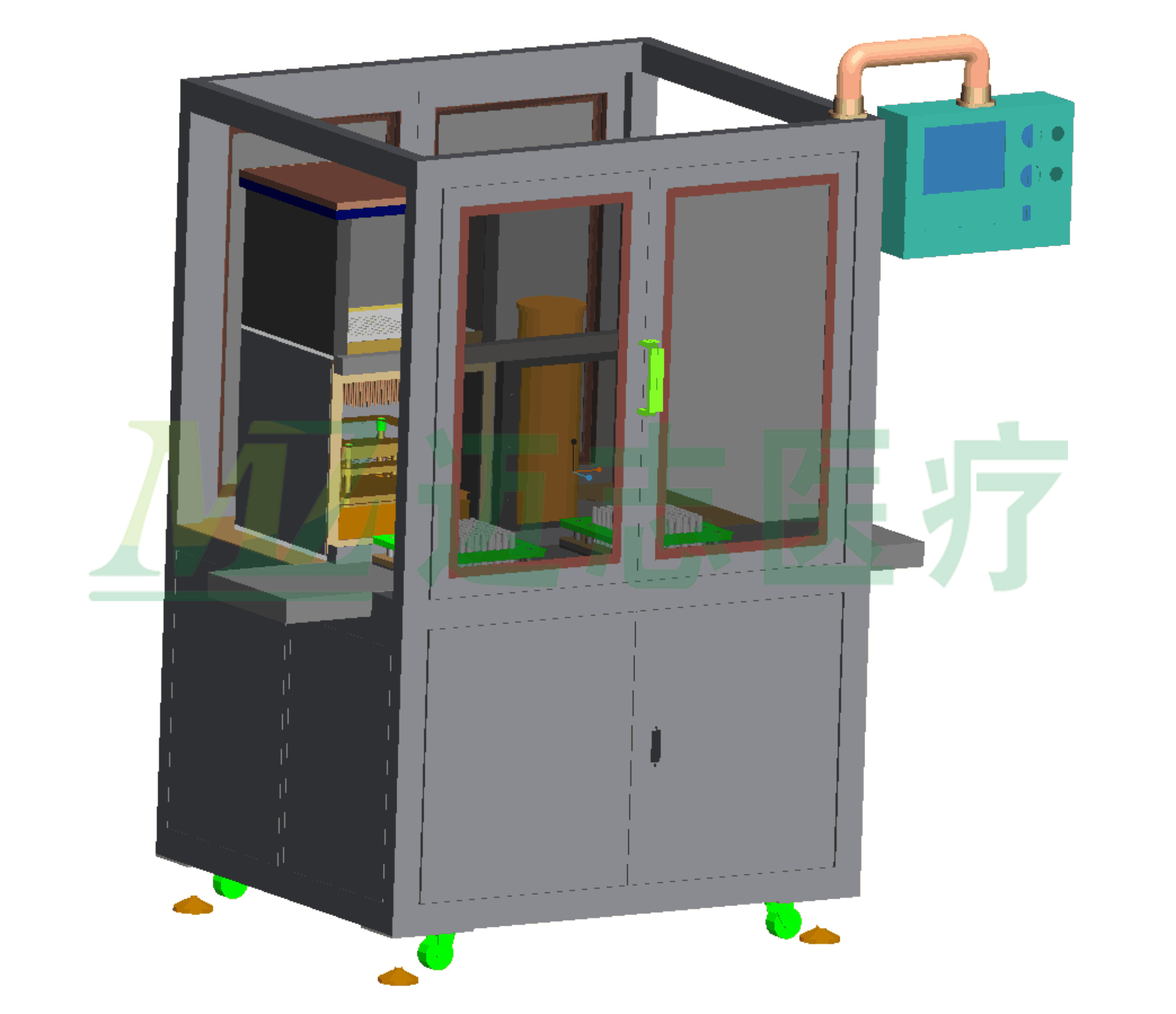 100-Channel Gel Filling Machine of Vacuum Blood Collection Tube